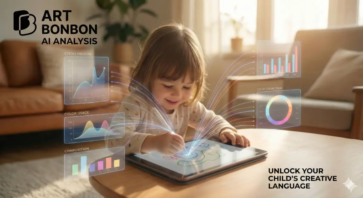 우리 아이의 도화지는 데이터로 된 편지입니다 아트봉봉 AI 그림분석