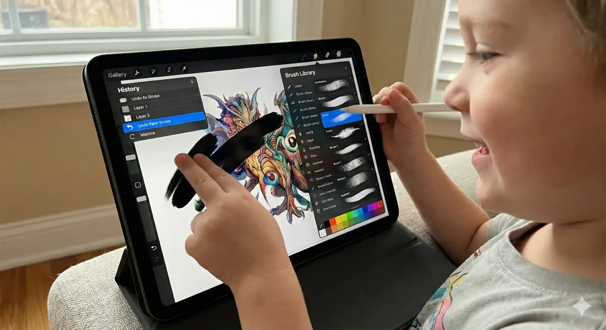 스케치북 밖 무한한 세상, 우리 아이가 디지털 아트를 배워야 하는 진짜 이유